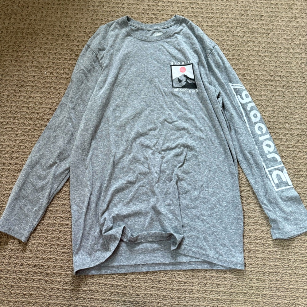 Glacier National Park Long Sleeve Tee